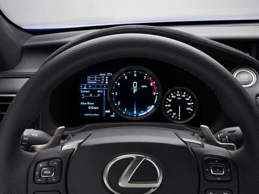 Панель приборов Lexus RC F 2014 года  (NA) (фото 123 из 200)